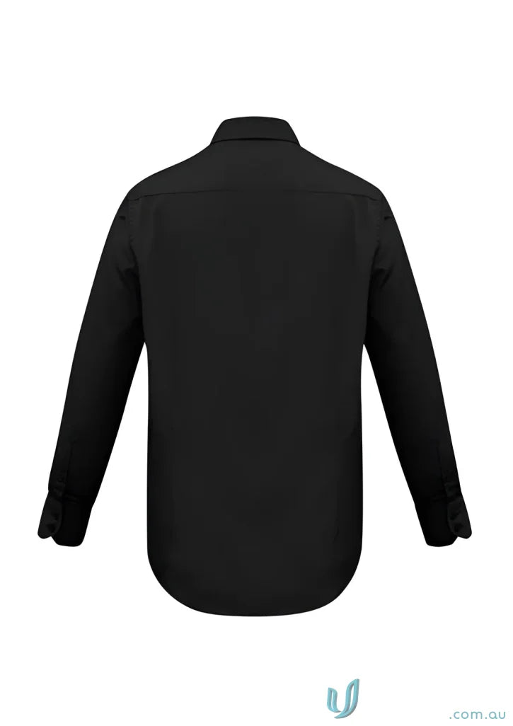 Black Metro Long Sleeve Shirt Chelsea LS Shirt for a sleek long sleeve look