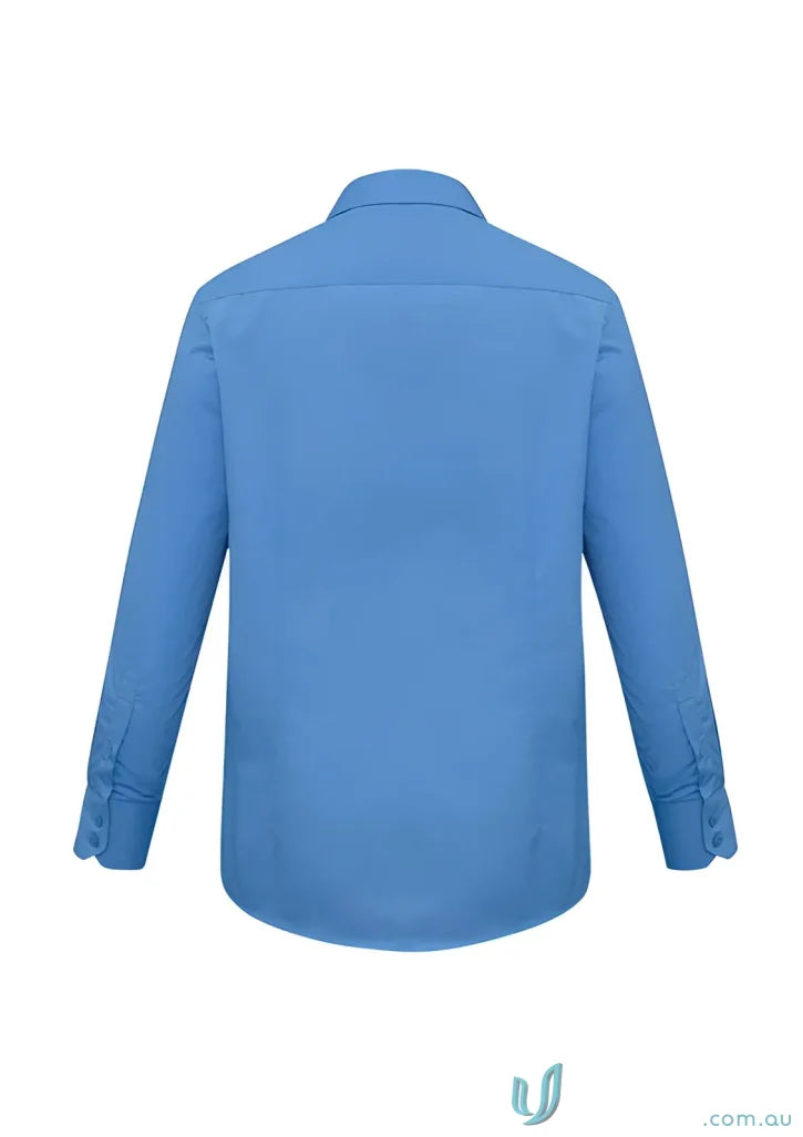 Blue Chelsea LS Shirt, metro long sleeve shirt perfect for casual or office wear