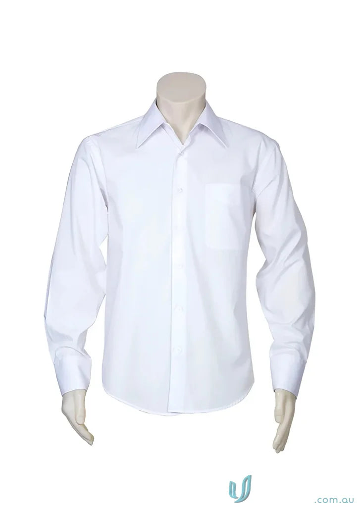 White long-sleeved dress shirt from Chelsea LS Shirt, perfect metro long sleeve style
