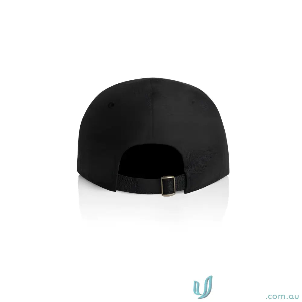 Black Class Linen Cap with adjustable fastener, internal mesh, and tonal under-peak lining