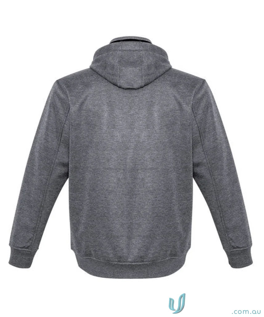 Gray hooded jacket from Biz Collection Ladies Oslo Jacket, perfect to stay warm