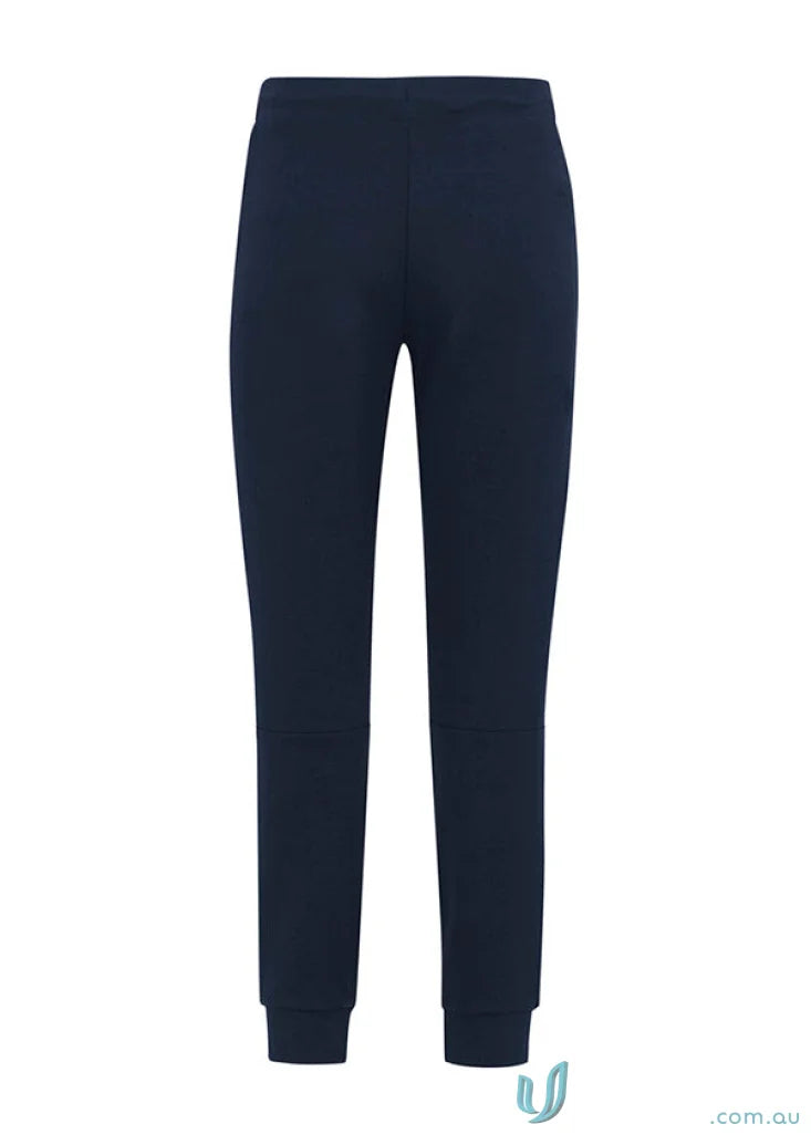 Kids Neo Pant navy blue sweatpants with ribbed cuffs from Biz Collection Kids TP927K