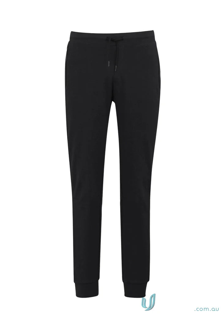 Black drawstring sweatpants from the biz collection mens neo track tp927m