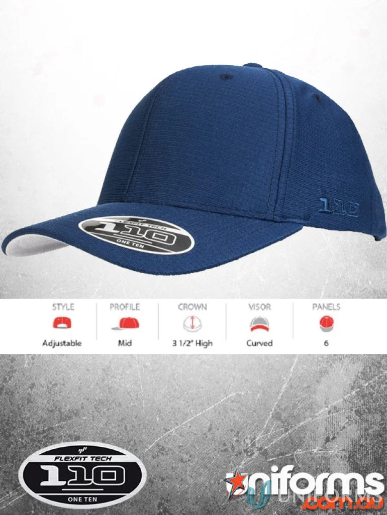 Navy blue baseball cap perfect for sports, workwear, or casual uniforms