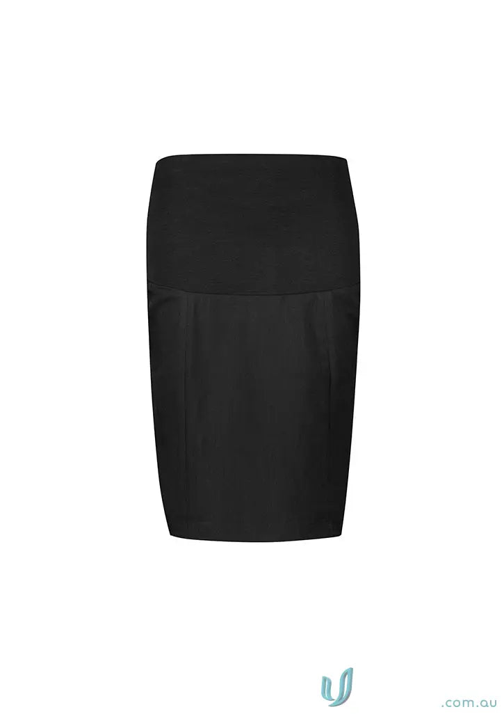 Black high-waisted pencil skirt from Cool Stretch Maternity for style meets support