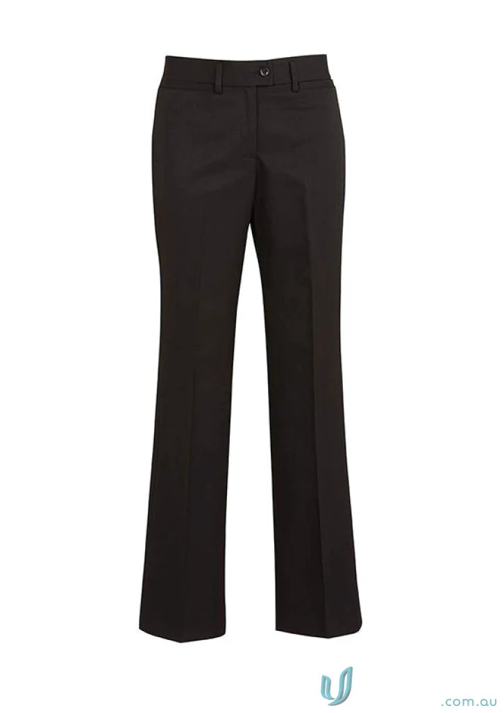 Brown dress pants in cool stretch relaxed fit, perfect for casual or office wear