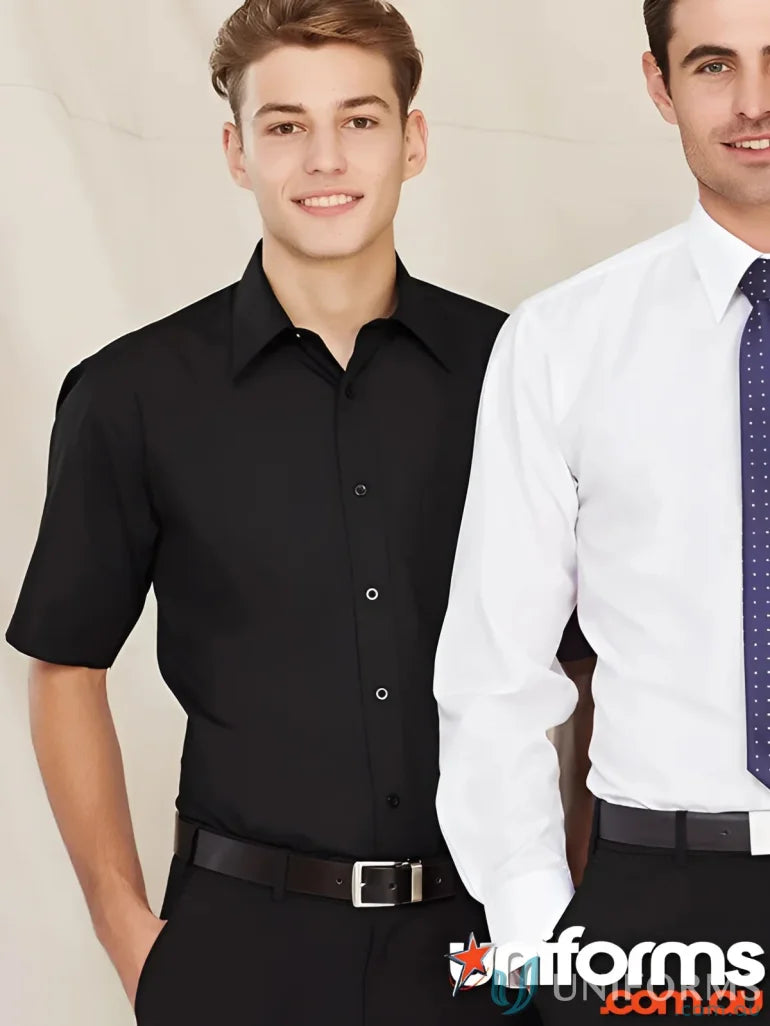 Men’s black short sleeve shirt from Core Business SS Shirt collection