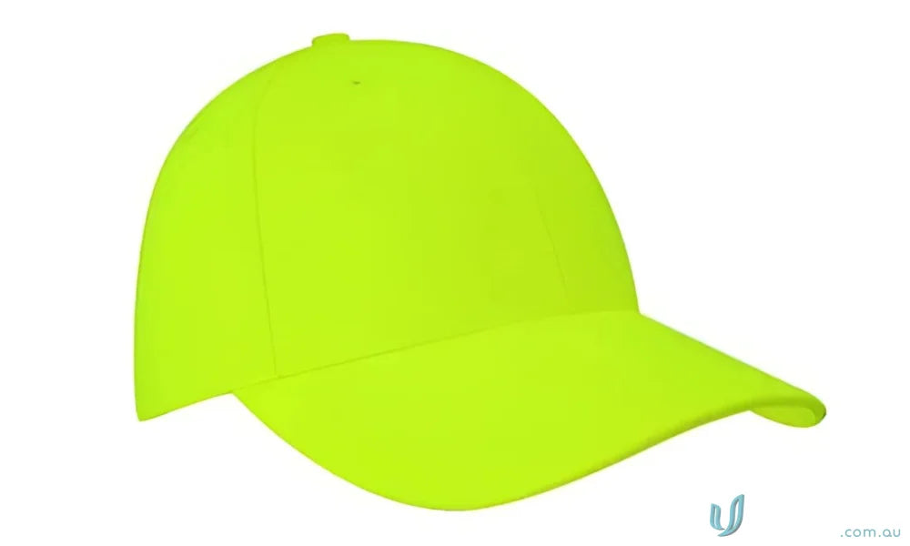 Neon yellow cotton twill legionnaire hat for sun protection and style
