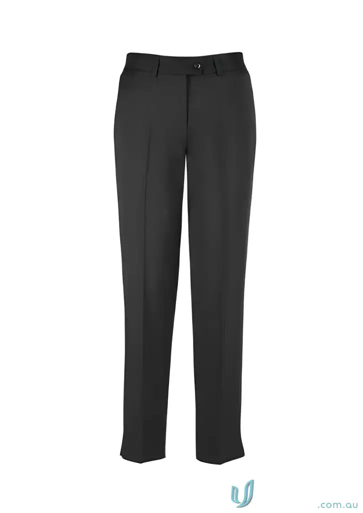 Black CR Ladies Slim Leg Pant showcasing women’s cool stretch slim dress pants
