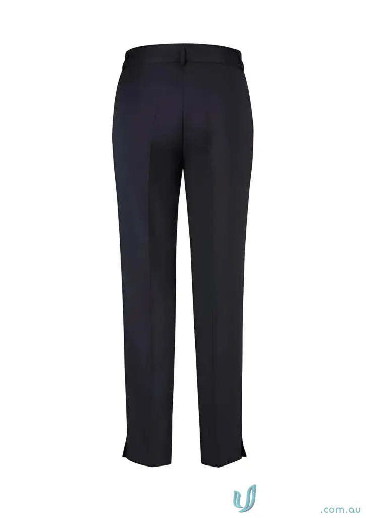 Dark blue CR Ladies Slim Leg Pant with cool stretch slim design for women