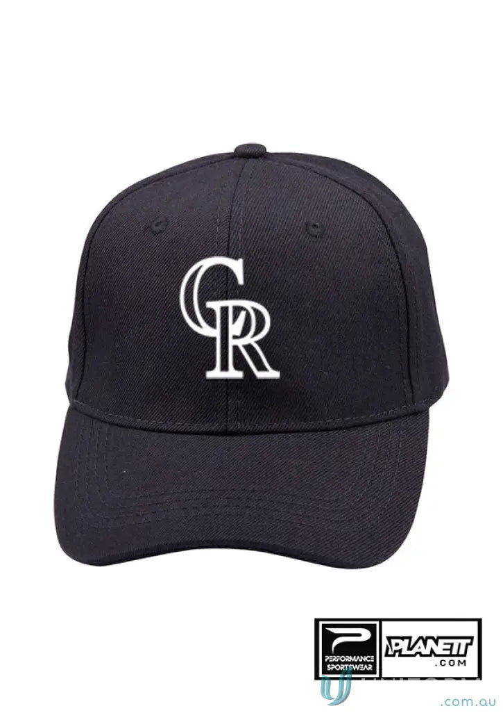 Dark Croydon Rams cap with white Croydon Rams logofor fans and official merchandise