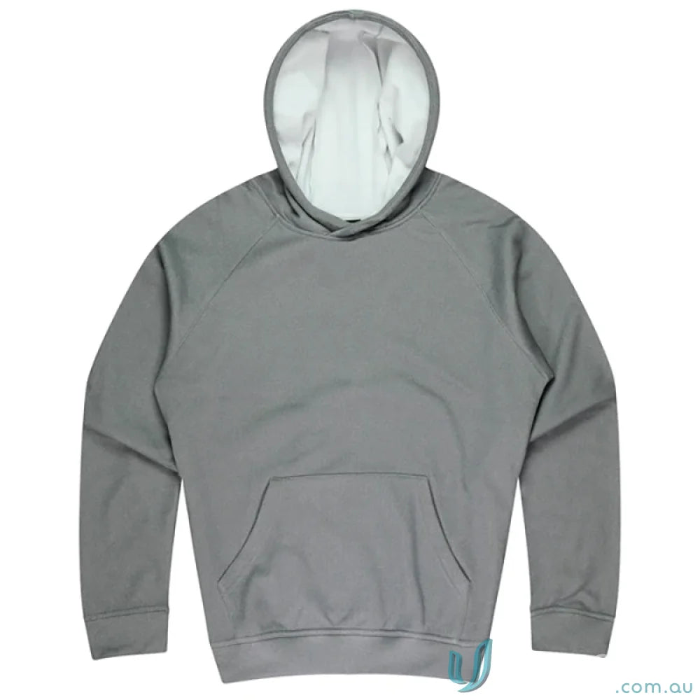 Gray hooded sweatshirt from Crusader Kids Hoodie, perfect workwear for kids’ uniforms