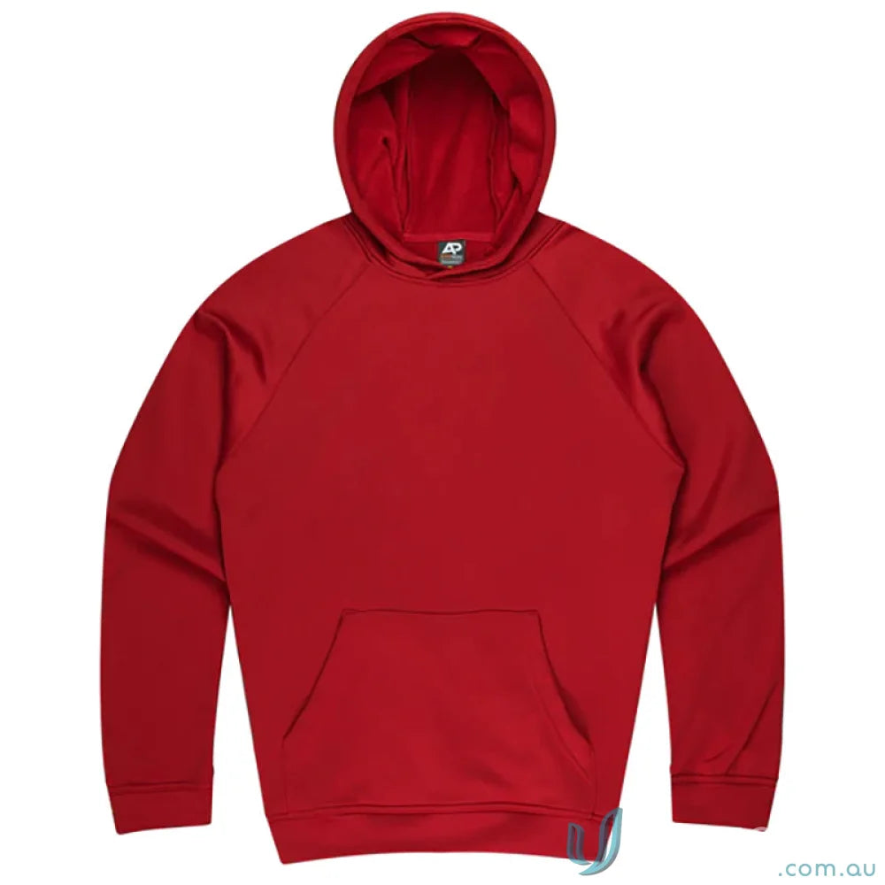 Red hooded sweatshirt from Crusader Kids Hoodie perfect for uniforms or casual workwear