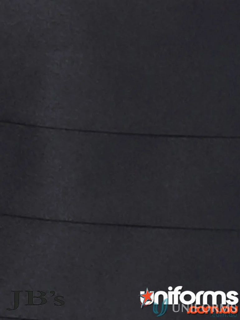 Dark grey fabric with horizontal stitched lines, perfect for work uniforms or cummerbunds