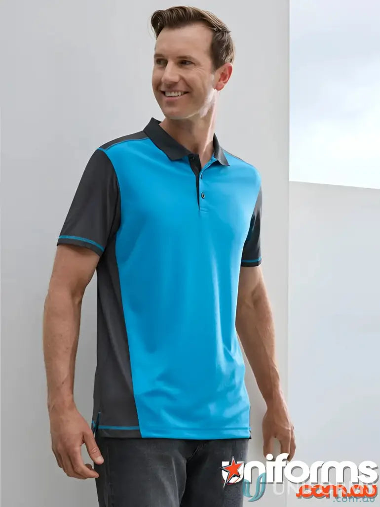 Dart Polo two-tone short sleeve polo shirt from Biz Collection for a stylish look