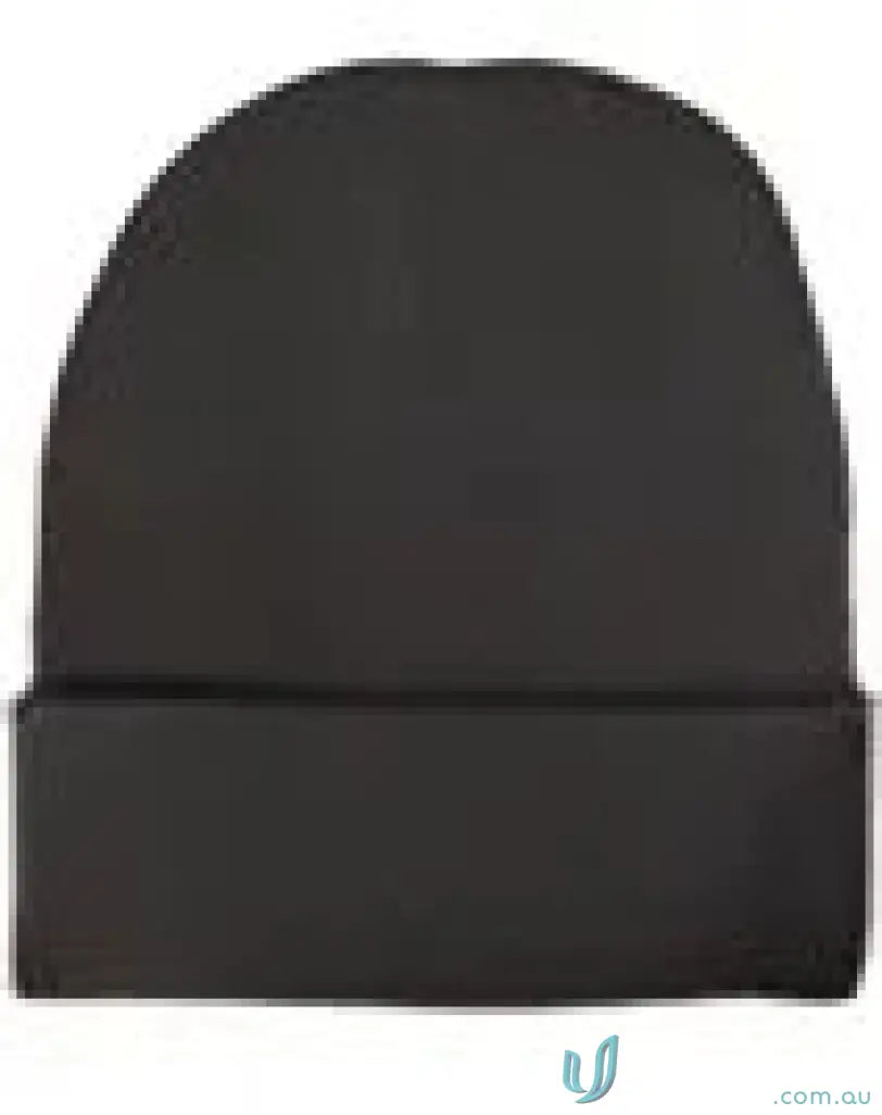 Eco Roll Up Beanie in RPet Knit Beanie style made from certified recycled PET fibers