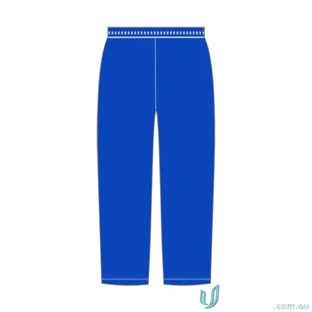 Blue ERCC Seniors Pants ideal for east ringwood cricket and ringwood cricket club players