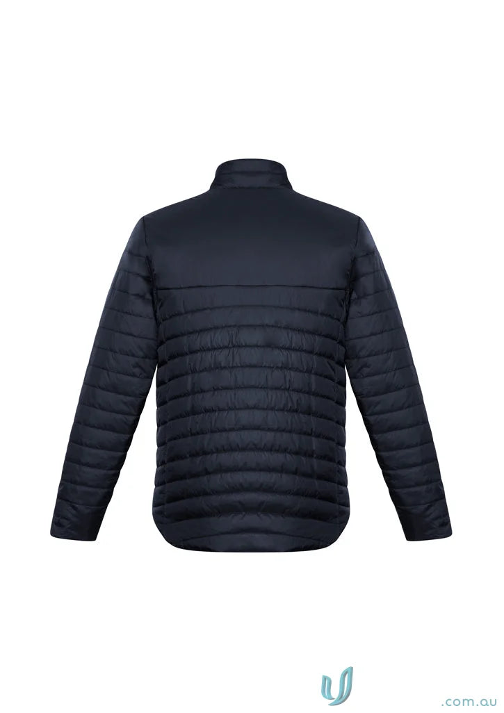 Navy blue quilted Expedition Jacket J750M from Collection Mens Expedition to stay warm
