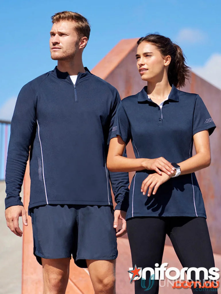 Matching athletic apparel featuring the Biz Collection Unisex SW225M Unisex Balance Mid Top