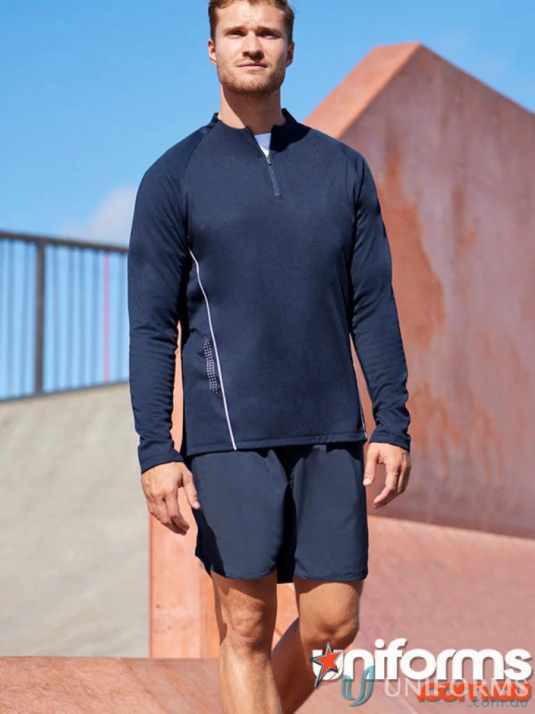 Navy athletic wear from Biz Collection Unisex SW225M Unisex Balance Mid Top