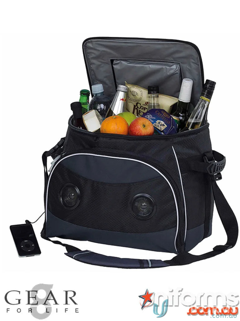 Festival Music Cooler with cooler bag and built-in speakers for ultimate party vibes