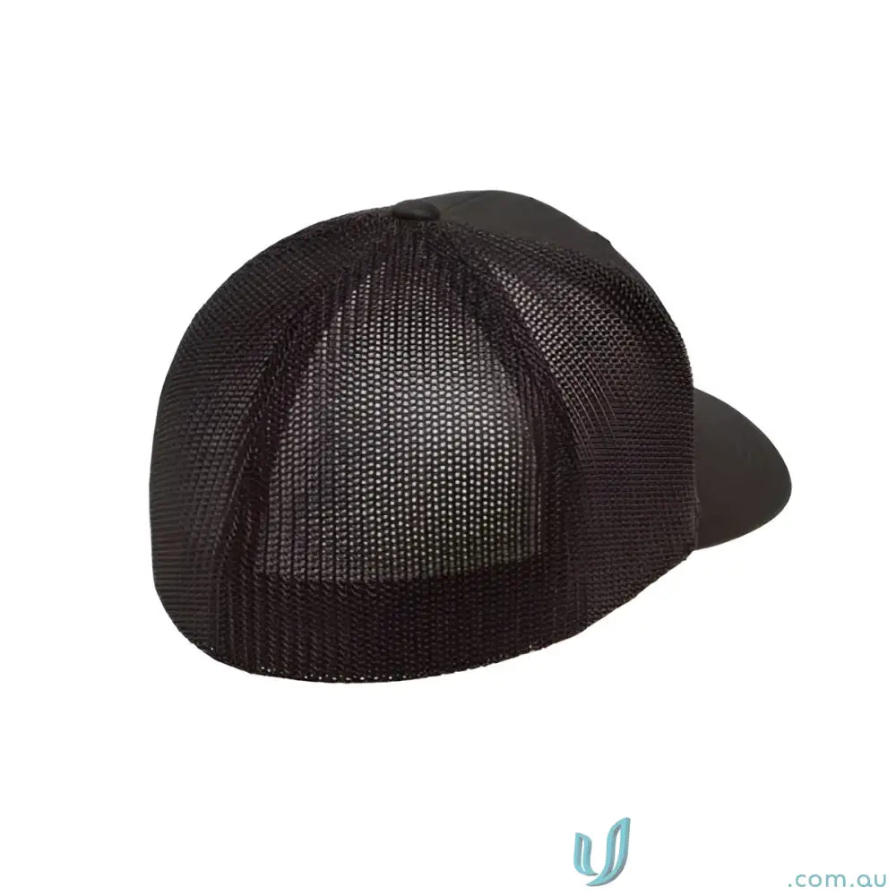 Black mesh baseball cap Flexfit Mesh Trucker Cap for cool, comfy style