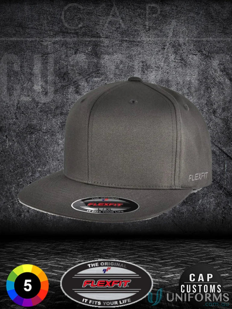 Gray Flexfit cap from Flexfit Pro Baseball On-Field Cap for pro baseball fans