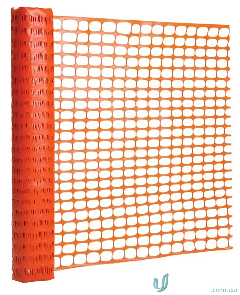 Orange plastic safety fence roll for heavy duty barrier mesh projects and uniforms