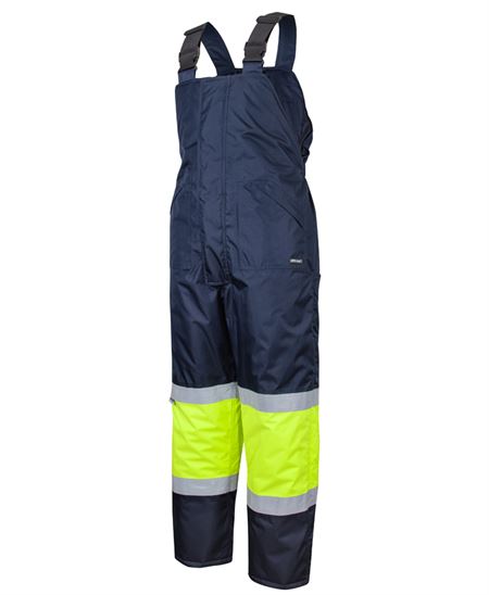 JB's High Visibility Freezer Bib and Brace with 20,000mm Waterproof Rating