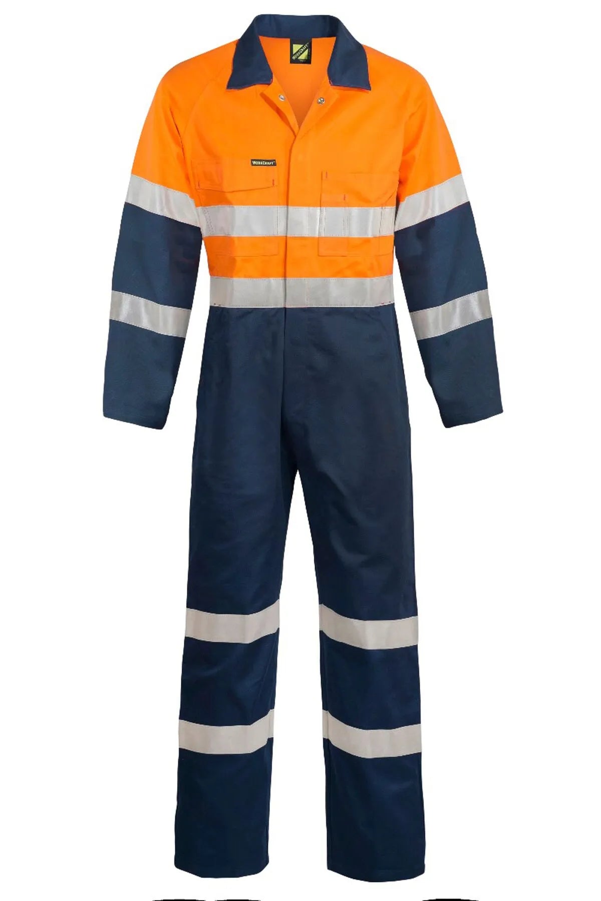 HiVis Coveralls With Reflective Tape - Workwear