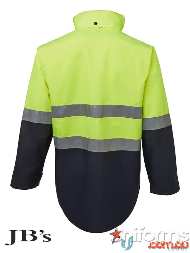 HiVis D+N Long Line Jacket high-visibility work jacket for protection, 2XS uniforms