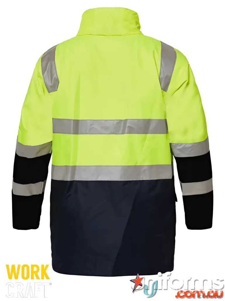 HiVis Reflective Jacket showcasing bio-motion setup in high-performance workwear style