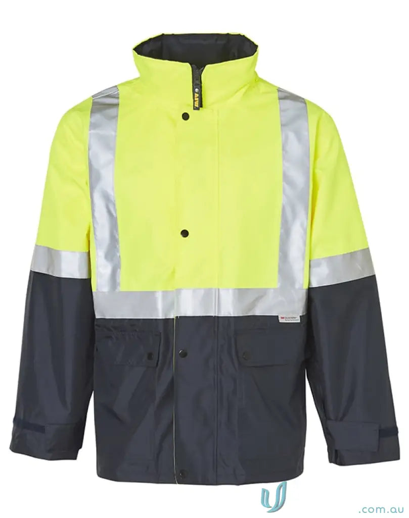 HiVis Reflective Long Jacket SW18A Hi-Vis Safety jacket for visibility and protection