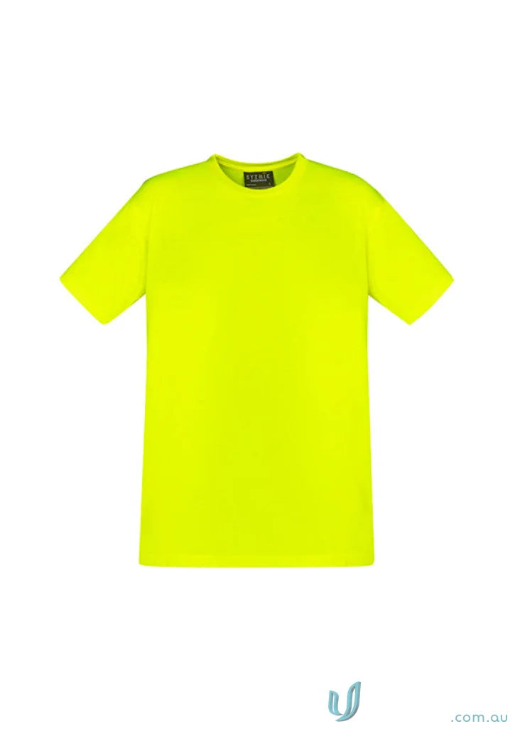 Neon yellow HiVis T-Shirt vis workwear essential-zh290 modern fit tee for comfort meets compliance