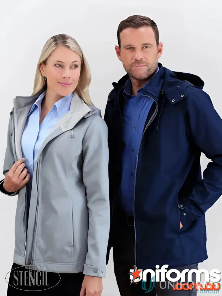 Two Horizon Jackets perfect for uniforms and workwear in rainy weather