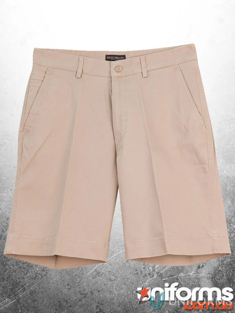 Khaki-colored Housekeep Mens Chino Shorts for a casual look