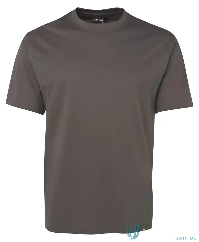 JBs Adult 1HT Marle Tee in dark gray with crew neck and classic fit jersey knit