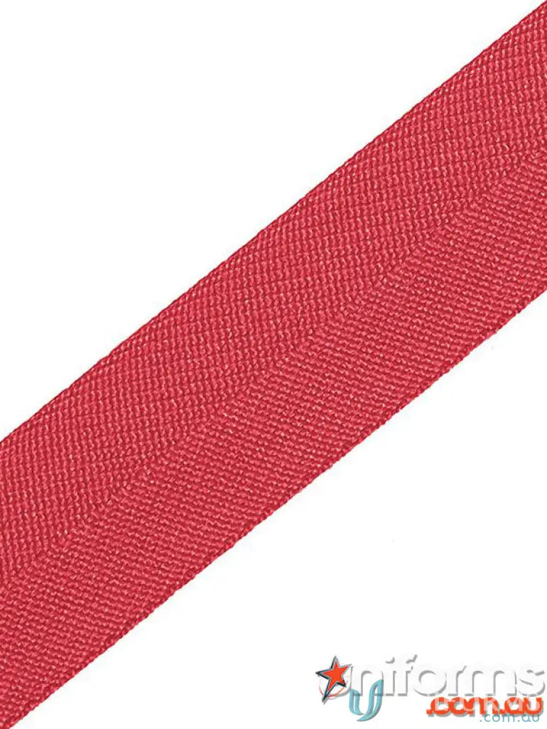 Red herringbone twill tape apron strap 5acbs for JB’s Changeable Cross Back Apron