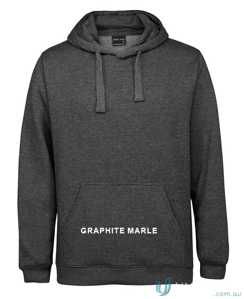Graphite Marle Hoodie from JBS Fleecy Hoodie with fully lined hood and comfy fit