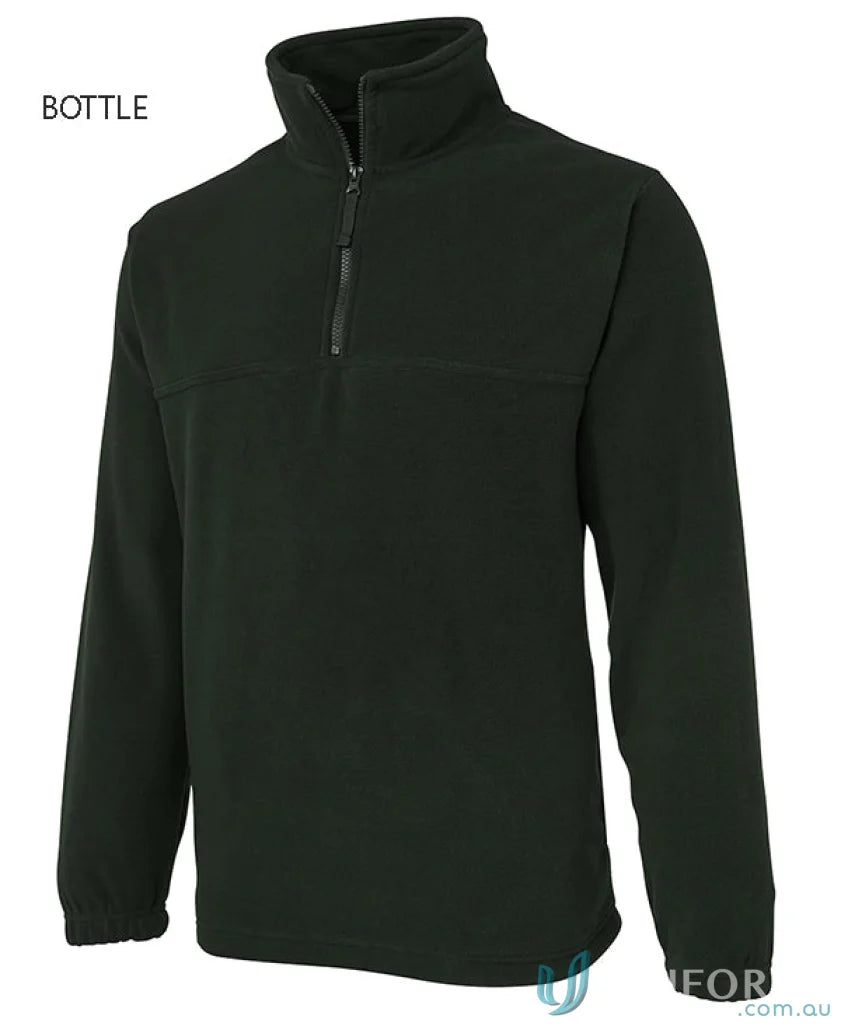 Dark green fleece pullover JB’s Half Zip Polar Jumper for staying warm and stylish