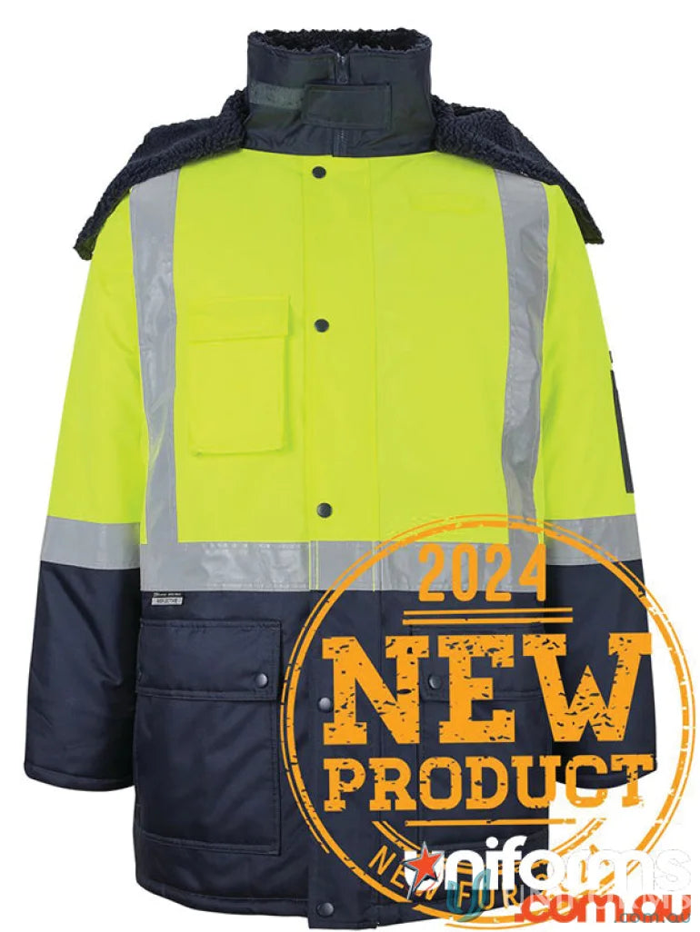 Tradesmax Pro Men's Lined HIVIS Freezer Jacket main image 1