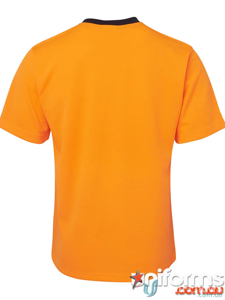 Orange short-sleeved JBs HiVis T-Shirt ideal for workwear and uniforms