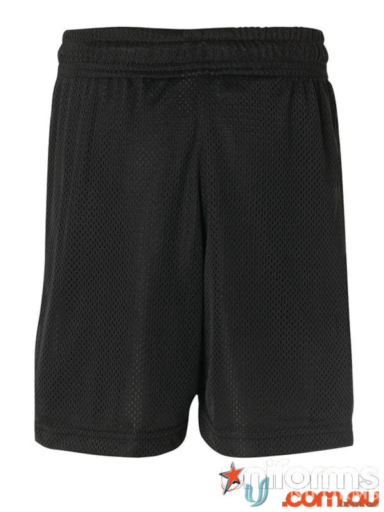 JB’s Kids Basketball shorts with black mesh fabric for kids basketball games