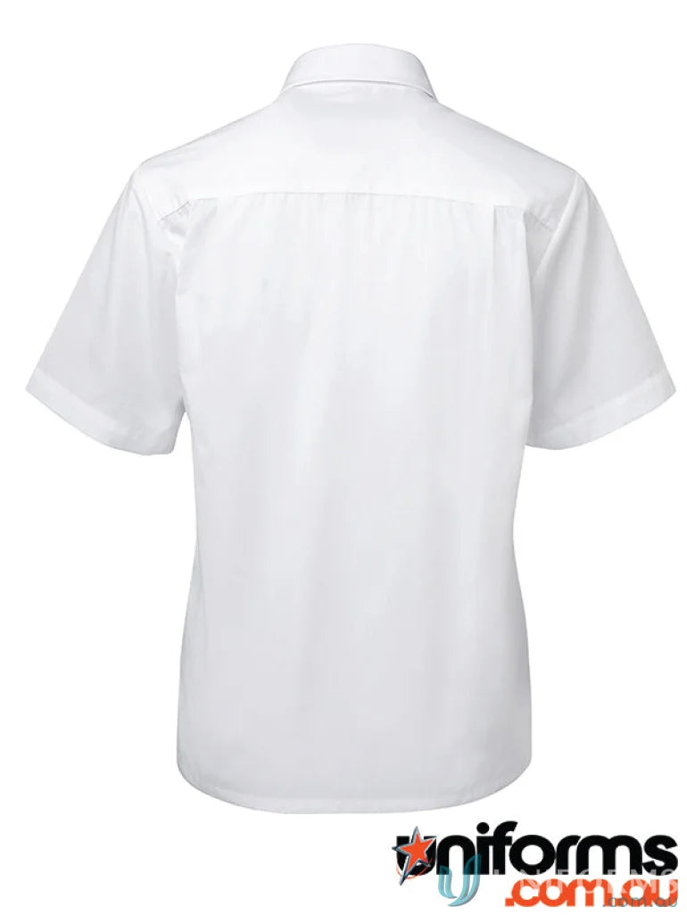 White short sleeve original poplin shirt from JJs Ladies SS Original Poplin Shirt collection