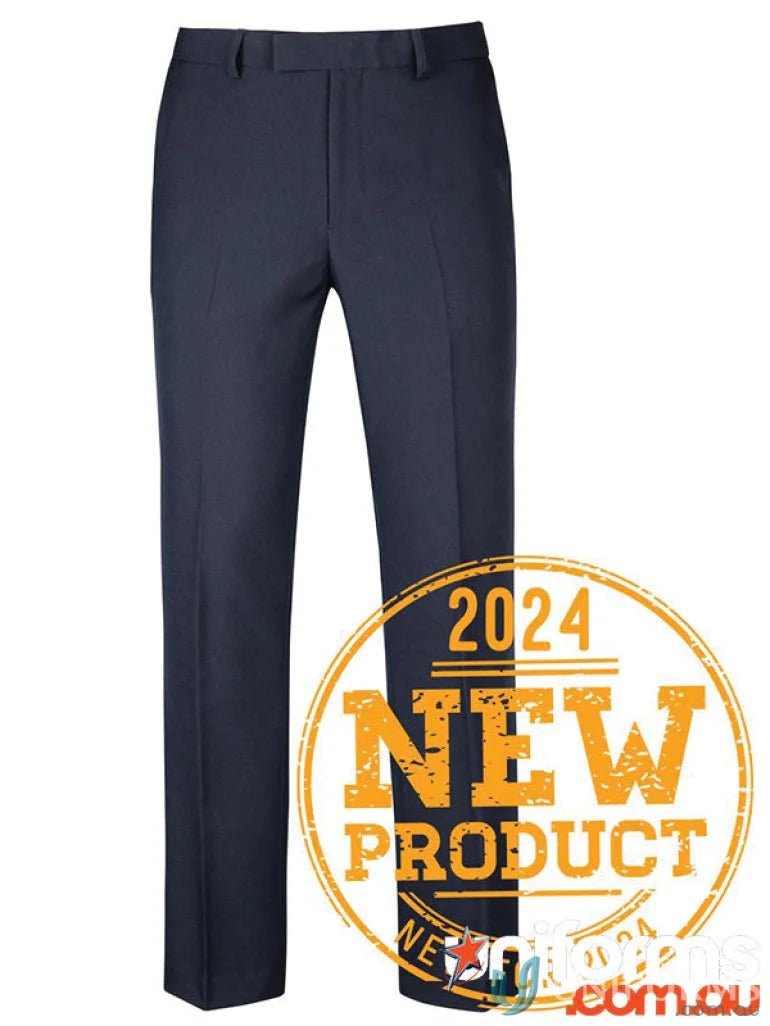 Navy blue JB’s Mech Stretch Corporate Trouser for a sleek professional look