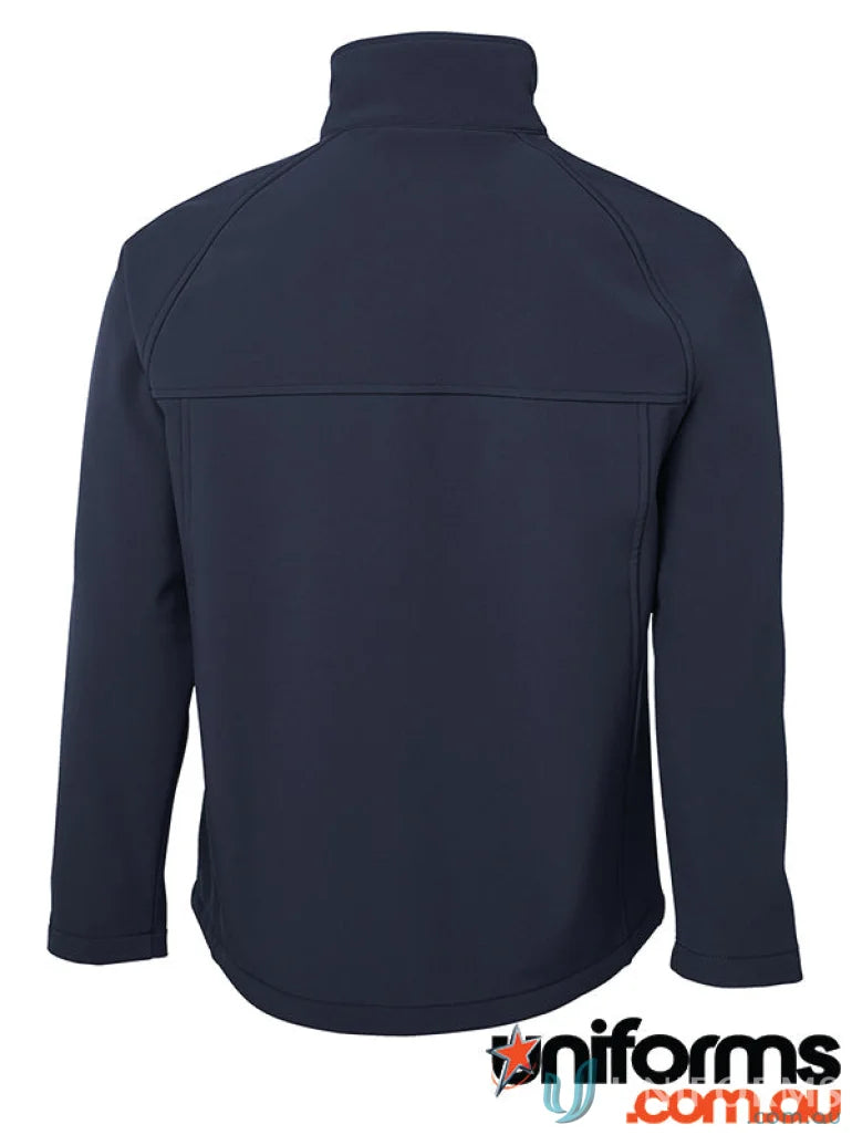 Navy blue JBs Youth Layer Softshell Jacket with waterproof rating 000mm, perfect for kids