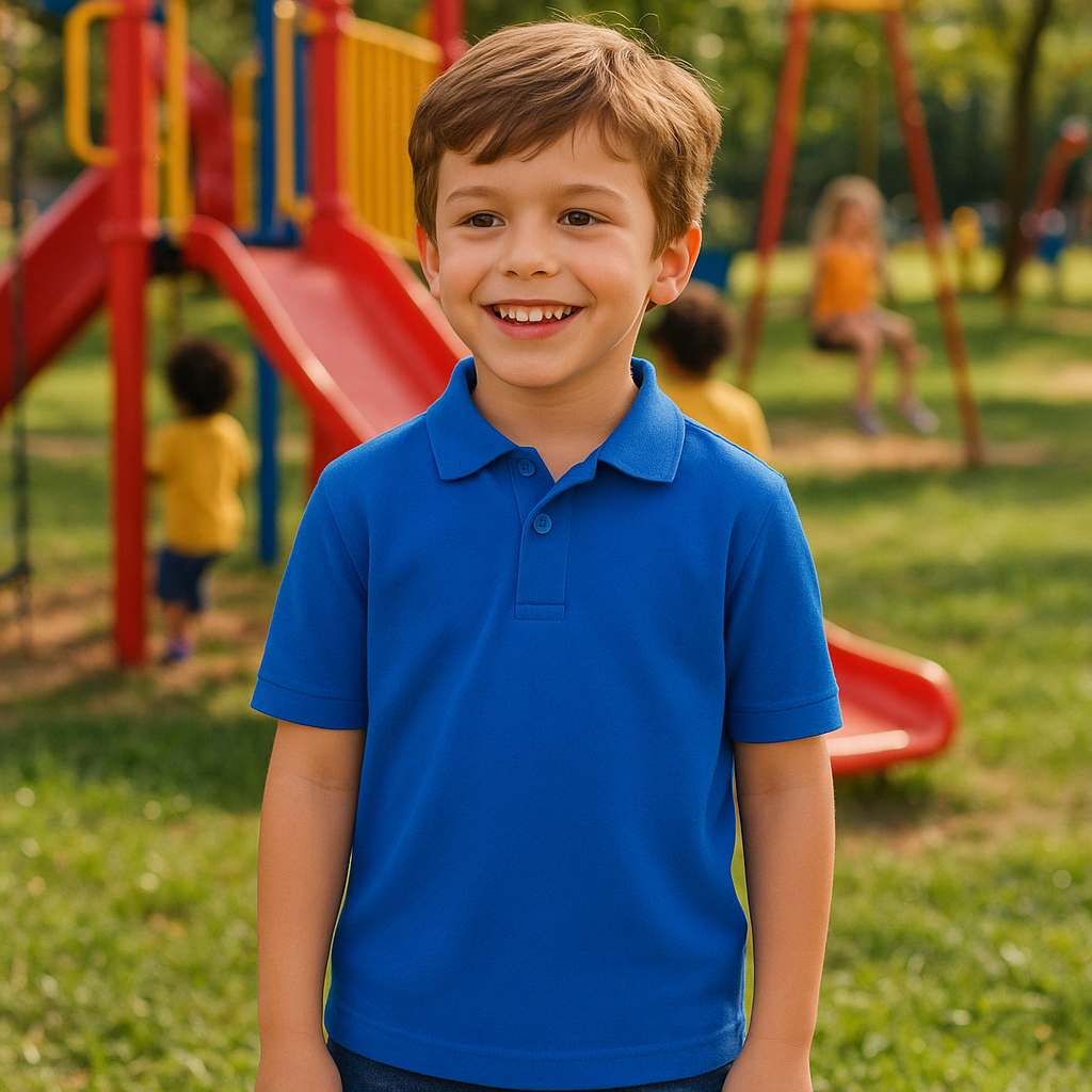 Junior Heavyweight Polo - Royal / XS - POLO