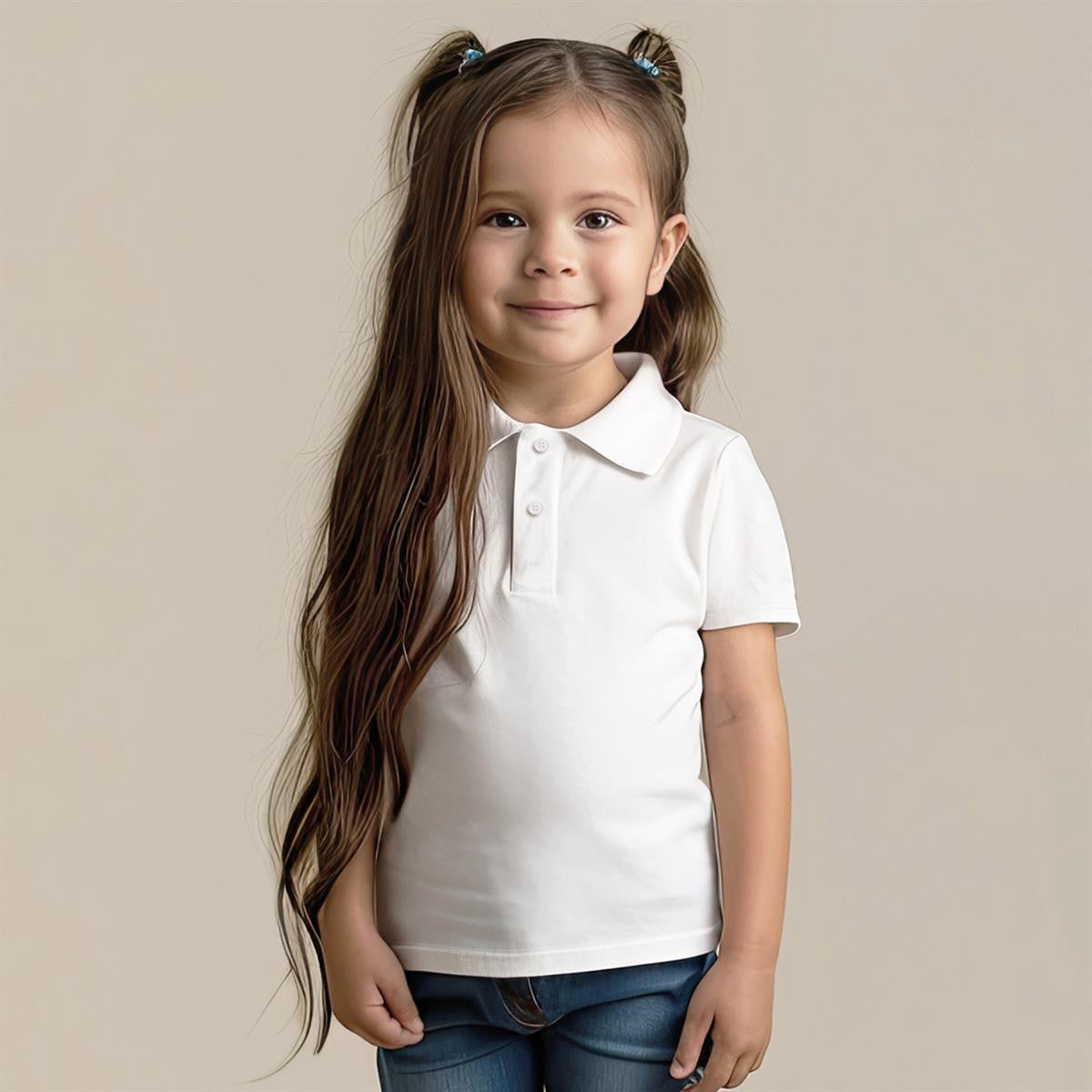 Junior Heavyweight Polo - White / XS - POLO