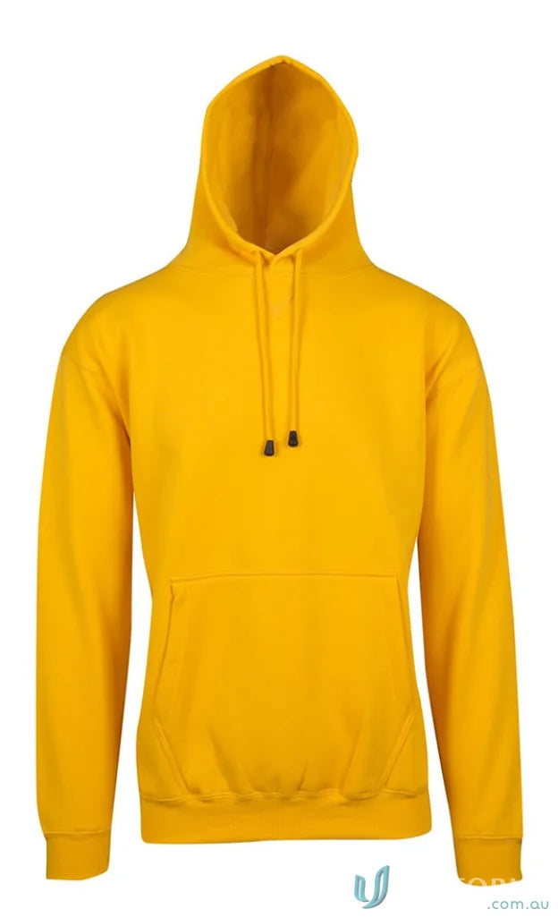 Yellow hooded sweatshirt with kangaroo pocket from Kangaroo Pocket Hoodies workwear collection