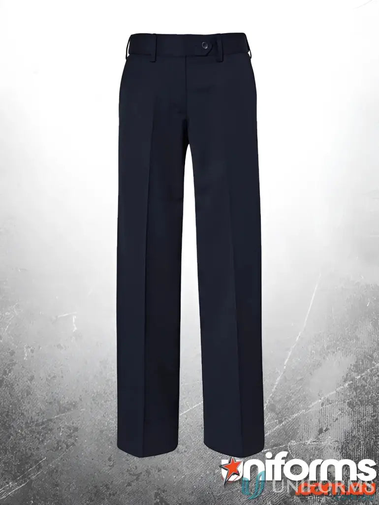 Navy blue ladies Detroit Flexi Band Pant from the Business Collection Ladies